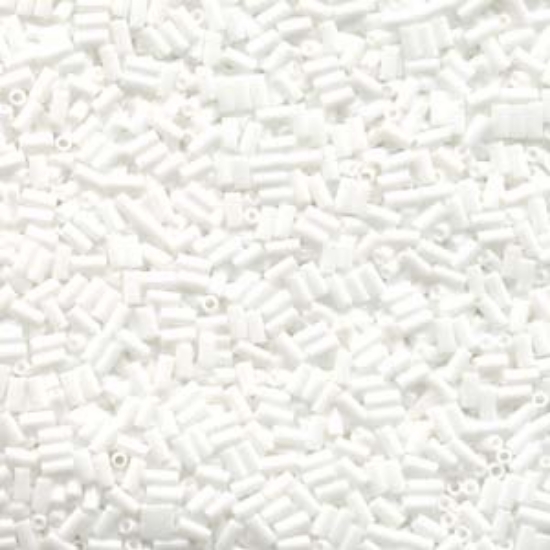 Picture of Miyuki Bugles 3mm BGL1-402 Opaque White x10g 