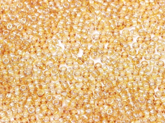 Picture of Miyuki Rocaille 8/0 55010  Crystal Apricot Medium x10g