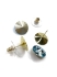 Picture of Earstud 14mm rivoli Gold Tone x2