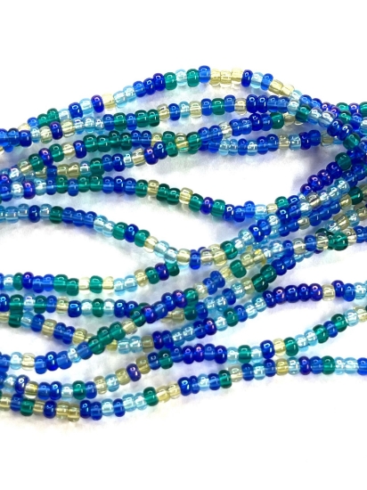 Picture of Preciosa Ornela  11/0 Mix Lagoon 6 strands x18g