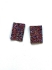 Picture of Resin Drop Druzy 18x13mm Purple x4 