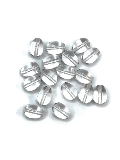 Picture of Drop Glass 11x8mm Crystal x10