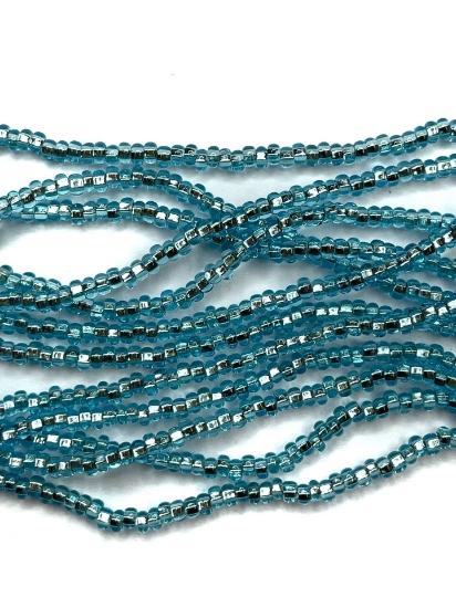 Picture of Preciosa 8/0 67000 Silver Lined Light Aqua x39g