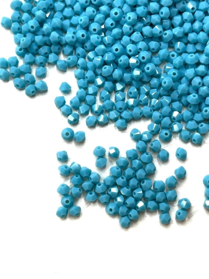 Picture of Swarovski 5328 Xilion Bead 3mm Turquoise x100