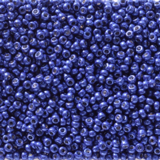 Picture of Miyuki Rocaille 11/0 5111 Duracoat Galvanized Navy x10g