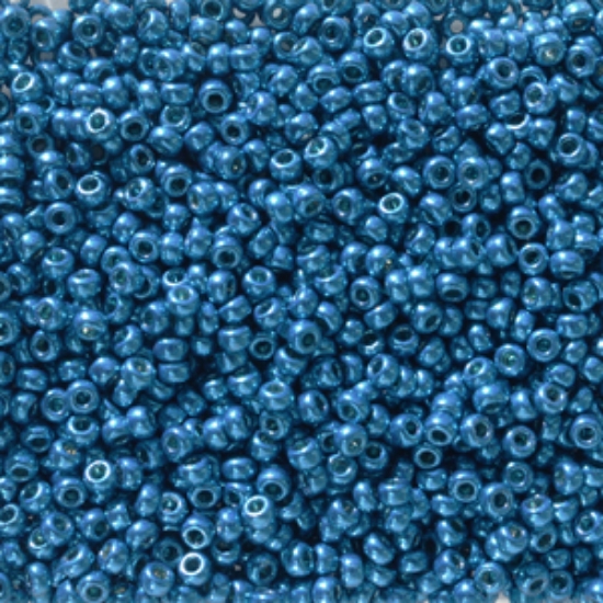 Picture of Miyuki Rocaille 11/0 5114 Duracoat Galvanized Dark Capri Blue x10g