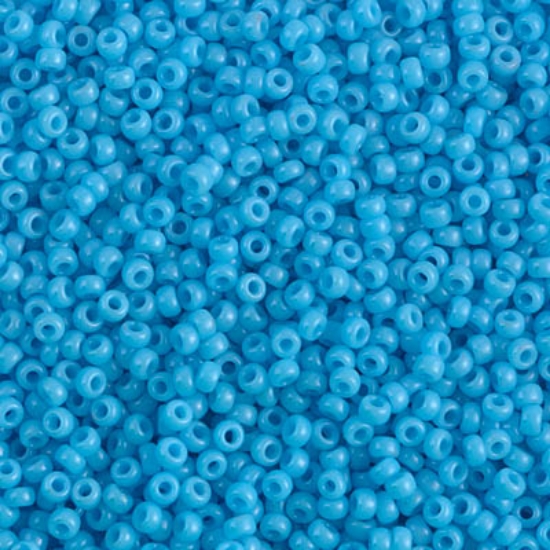 Picture of Miyuki Rocaille 11/0 413 Opaque Turquoise Blue x10g