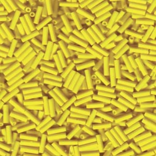 Picture of Miyuki Bugles 6mm BGL2-404 Opaque Yellow x10g
