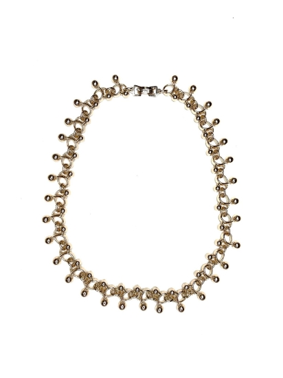 Picture of Vintage Eloxal Necklace Chain Gold Tone x1