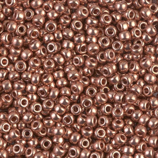 Picture of Miyuki Rocaille 8/0 187 Copper Plate x10g