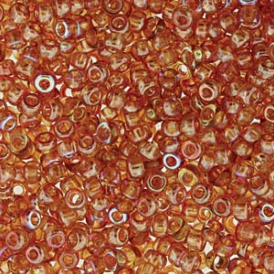 Picture of Miyuki Rocaille 15/0 131-98535 Crystal Orange Rainbow x10g