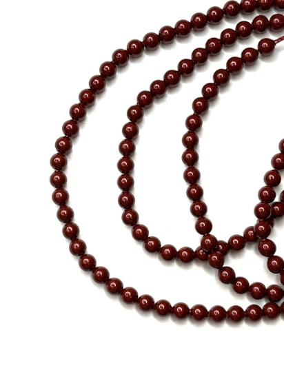 Picture of Swarovski 5810 Pearls 4mm Bordeaux Pearl x100