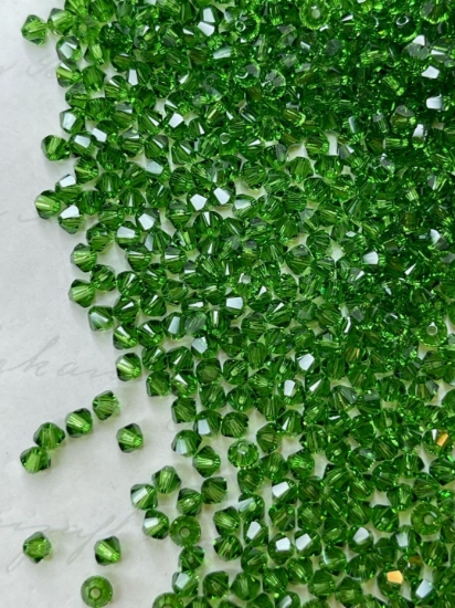 Picture of Swarovski 5328 Xilion Bead 3mm Fern Green x100