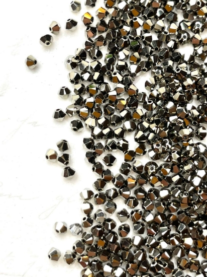 Picture of Swarovski 5328 Xilion Bead 3mm Crystal Metallic Light Gold2X x100