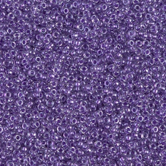 Picture of Miyuki Rocaille 15/0 1531 Sparkling Purple Lined Crystal x10g