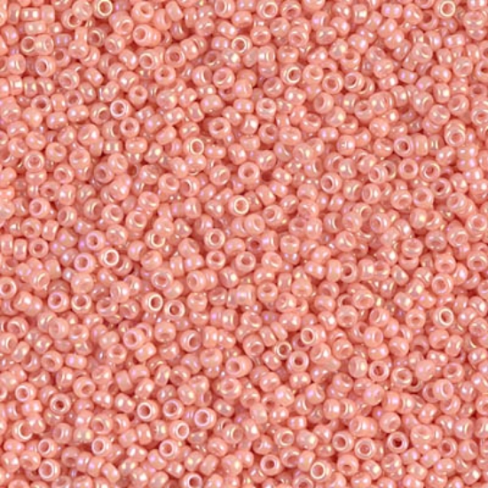 Picture of Miyuki Rocaille 15/0 596 Opaque Tea Rose Luster x10g