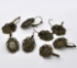 Picture of Earwire Leverback setting 14x10mm oval Bronze x10