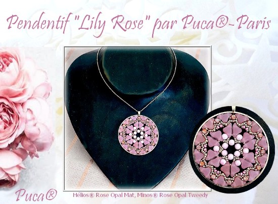 Image de Hanger "Lily Rose" par Puca - Instant download or Printed Copy