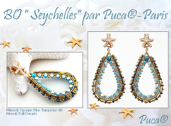 Picture of Oorbellen  "Seychelles" par Puca - NL