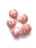 Picture of Resin Bead 22mm round Pink x10
