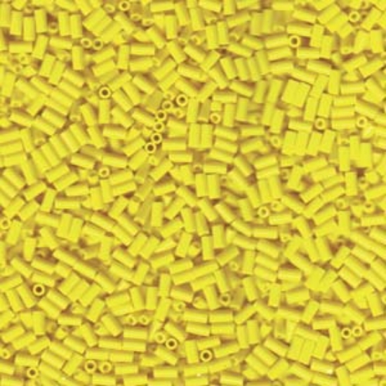 Picture of Miyuki Bugles 3mm BGL1-404 Opaque Yellow x10g