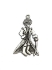 Picture of Pendant "Little Prince" 45x75mm Antique Silver x1