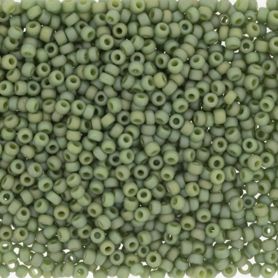 Picture of Miyuki Rocaille 11/0 4698 Opaque Glazed Rainbow Kiwi x10g