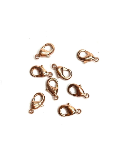 Picture of Lobster Clasp 10mm Rose Gold x5