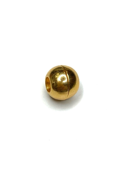 Picture of Clasp Magnetic 14x12mm Ø6mm Gold Plated x1