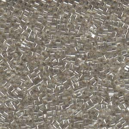 Picture of Miyuki Cubes 1.8mm 1 Silver Lined Crystal x10g