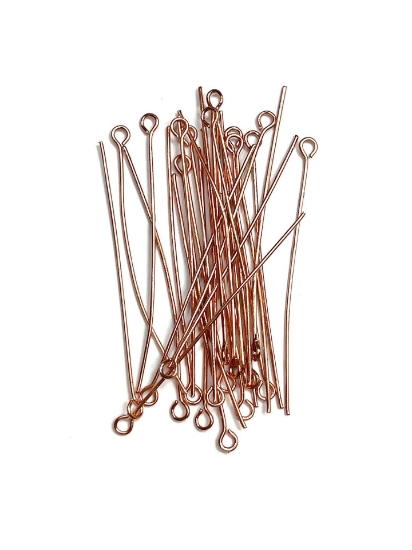 Picture of Eye Pin 60mm Rose Gold Tone x50