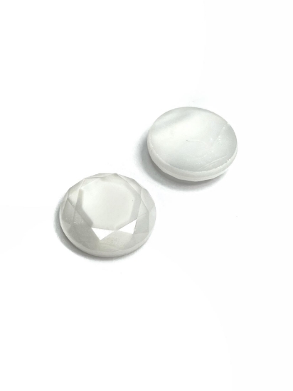 Picture of HC Crystals Fancy Stone 16mm round White Opal x1