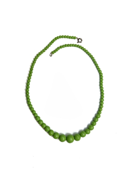 Picture of Vintage Necklace Light Green 45cm