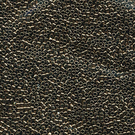 Picture of Miyuki Delica 10/0 DBM22 Metallic Bronze x10g