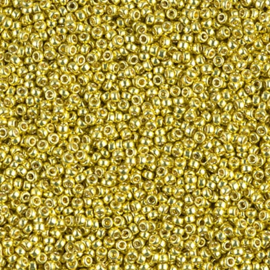Picture of Miyuki Rocaille 15/0 4205 Duracoat Galvanized Zest x10g