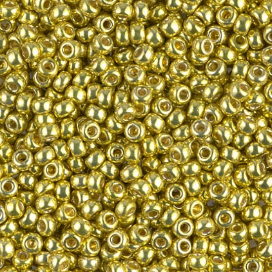 Picture of Miyuki Rocaille 8/0 4205 Duracoat Galvanized Zest x10g