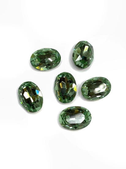 Picture of Aurora Crystals 4120 Oval 14x10mm Light Azore x1