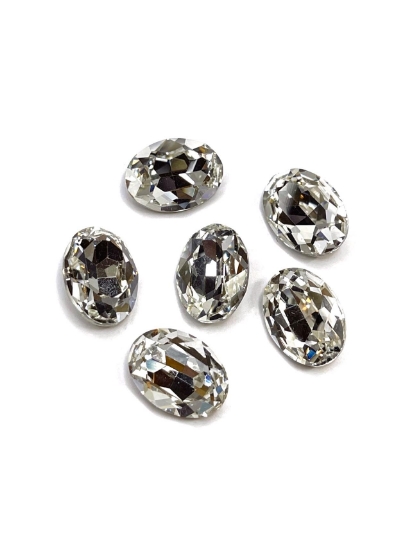 Picture of Aurora Crystals 4120 Oval 14x10mm Crystal x1