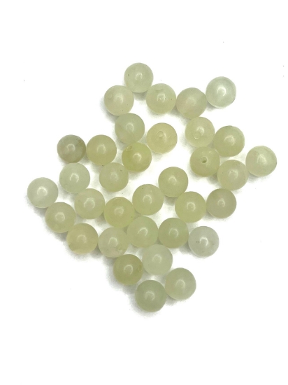 Picture of Serpentine 6mm round Light Green x15