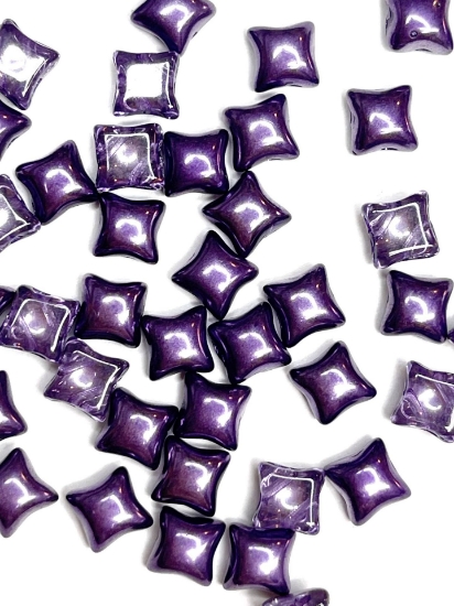 Picture of Wibeduo® 8x8mm Crystal Violet Metallic Ice x25