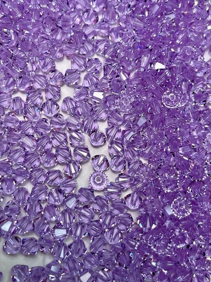 Picture of Swarovski 5328 Xilion Bead 4mm Violet x100