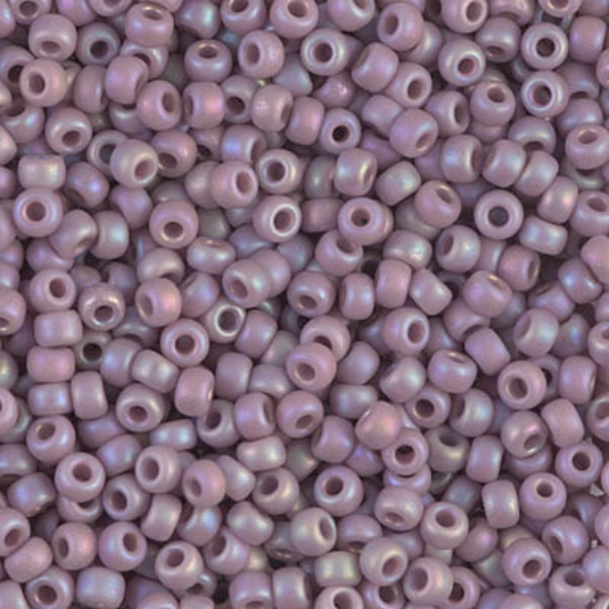 Picture of Miyuki Rocaille 8/0 410FR Mat Opaque Mauve AB x10g