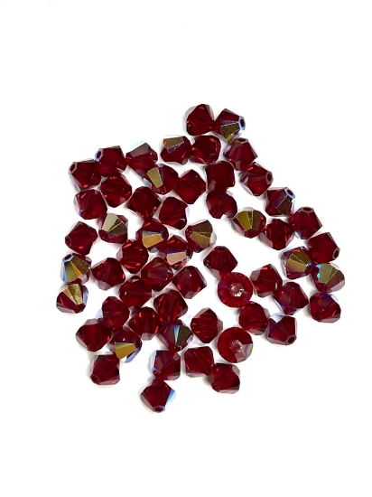 Picture of Swarovski 5328 Xilion Bead 5mm Siam AB x20
