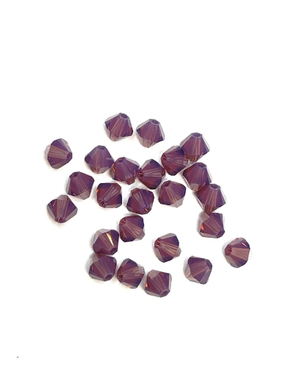 Picture of Swarovski 5328 Xilion Bead 5mm Cyclamen Opal x24