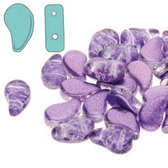 Picture of Paisley Duo 8x5mm Slushy Purple Grape x10g