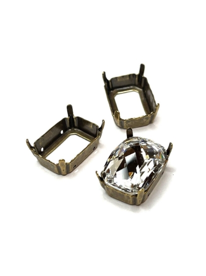 Picture of Setting 4565 Classical Baguette 18x13mm Bronze x1 