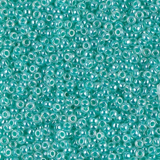 Picture of Miyuki Rocaille 8/0 536 Aqua Green Ceylon x10g