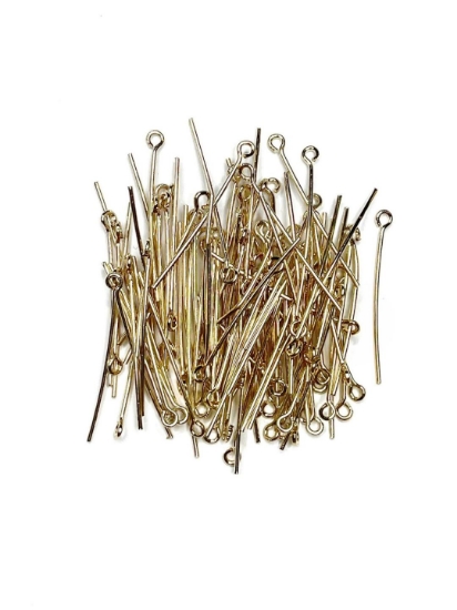 Picture of BULK - Eye pin 30mm Gold x500