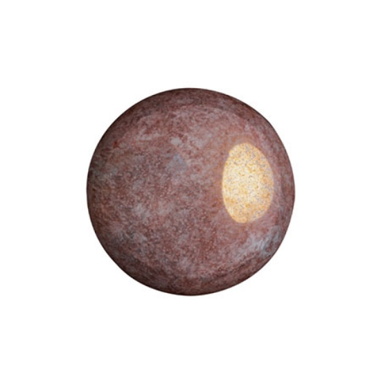 Picture of Cabochons par Puca® 14mm Opaque Mix Violet Gold Ceramic Look x1