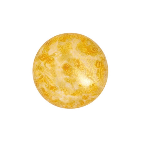 Picture of Cabochons par Puca® 14mm Opaque Beige Spotted x1